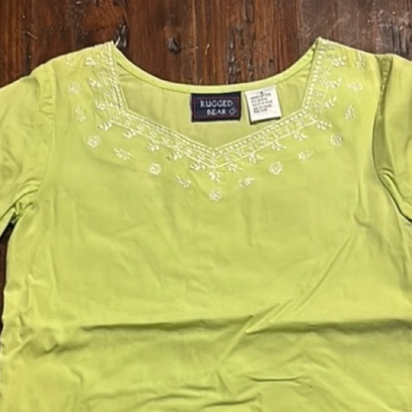 RUGGED BEAR NWOT GIRLS TOP SHIRT BOUTIQUE FALL COTTON SUMMER TOPS WINTER SIZE 4 - Picture 5 of 6